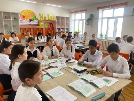 Кекилова Жадра "Табиғи ресурстар" қалалық семинарда ашық сабақ